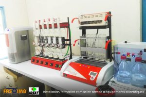 Installation, formation et mise en service d’équipements scientifiques   IRSAT
